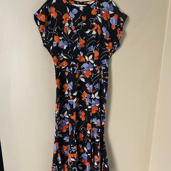 Joie Silk midi dress size 6 - Picture 2 of 4